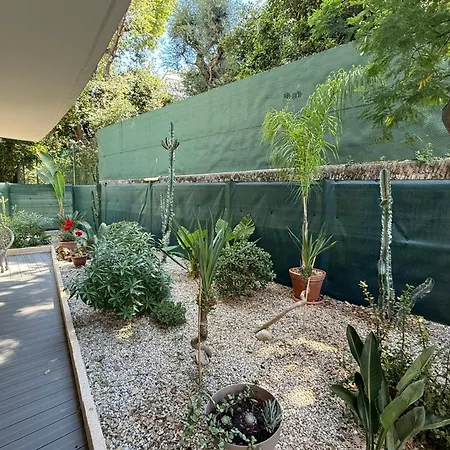 Terrasse&calme 8 Min Garage Privé Appartement Antibes