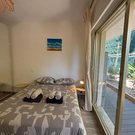 Terrasse&calme 8 Min Garage Privé Appartamento Antibes